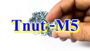 ทีนัท M5 WIN&CASE ดาวกระจาย T-nut เหล็กหนา 1.2 มม.อุปกรณ์ลำโพง ตู้ลำโพง สำหรับตู้ลำโพง อุปกรณ์ประกอบลำโพง อุปกรณ์แร็ค หัวน็อตไม้ หัวน็อตฝัง