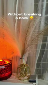 12pcs 56cm Artificial Pampas Grass Bouquet Simulation Dried Flower Reed Holiday Wedding Party Home