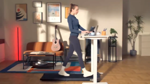 Kingsmith WalkingPad Z1 ลู่วิ่งไฟฟ้า ลู่เดินในบ้าน ความเร็ว 1- 6 km/hr รองรับนํ้าหนักสูงสุด 110 KG