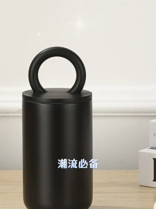 TUMBLER TERMOS WITH HANDLE VACUUM CUP INSULATED MUG HOT & COOL 460 ML STAINLESS STEEL 304 / COFFEE TUMBLER / TERMOS TAHAN PANAS & DINGIN