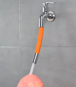 Faucet Extender 360 Degree Rotating Bathroom Faucet Adjustable Arbitrary Bending Splash-Proof Extender Universal