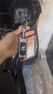 [MẪU MỚI Ốp Chìa Khóa Xe Máy Honda AB Vario PCX Vision SH125i SH350i SHMode Winner Lead SuperCub Họa Tiết Cờ Ý 2 3 Nút