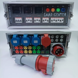 V POWER 4U 63A รุ่น F413-RV4 เบรคเกอร์ABB ปลั๊กโหลด ตู้โหลด 3เฟส