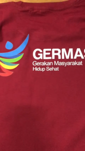 Kaos Germas KEMENKES RI: Kaos Baju Organisasi Germas Lengan Panjang