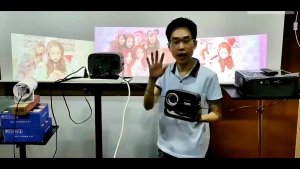 [Ultra Clear Eye Protection] Projector 4k Mini Smart Projector Home Ultra High Definition Home Theater Horizontal Wall Projector Mobile Screen Projector Mini 4K Projector