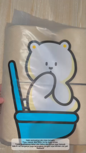 Tisu Toilet Wateru Rol 6 pcs / Premium Toilet Tissue isi 6 Roll 3 Ply Higienis Aman