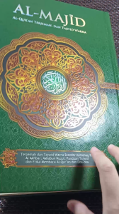 Al-Quran AL MAJID Terjemah Tajwid Warna A4