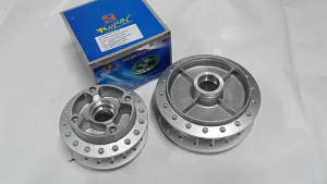 ดุมหน้า-หลัง เดิมสีบรอนซ์ wave110i ปี2014wave125i(ปลาวาฬ) ดิสหน้า ดรั้มหลัง