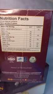 7 in 1 Coffee Mix with Stevia extract power (20 sachets) Non Acidic With Mangosteen and Malunggay Extract