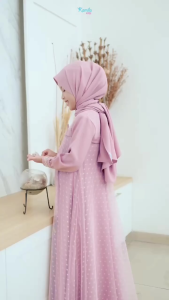 Misha kids gamis anak perempuan usia 3-13 tahun S.M.L.XL / gamis kondangan anak terbaru