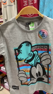 Mavadhen. Baju Kaos Anak Laki laki Umur 1-12 Tahun Atasan Kualitas Premium Bahan Katun 30s Abu Misty