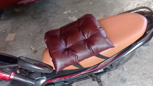 Bantal Jok Motor Anti Air & Dakron Silikon: Empuk & Tahan Lama