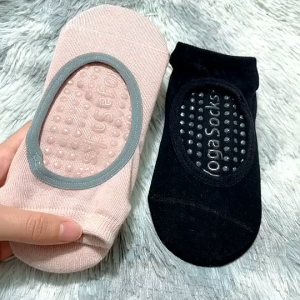 Yoga Socks Summer Cotton Breathable Professional Pilates Socks Women Silicone Anti Slip Indoor Dance Fitness and Sports Socks Non-slip Fitness Pilates Socks Cotton Women Sport Yoga Socks Ballet Dance Slippers Barefoot Sock Workout for Gym