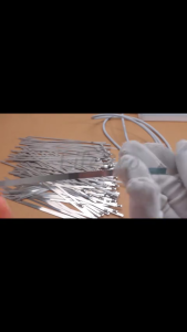 (100 Pcs ) Kabel Ties Stainless Tali Besi Anti Karat 304 / Cable Ties ikat besi Kabel Tis Steel Metal Tie lock / Klem Pengikat Pipa Knalpot