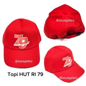 Topi HUT Kemerdekaan RI 79: Desain Merah Putih untuk Acara Nasional