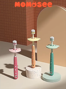 Momosee Sikat Gigi Anak 1-7 Tahun Baby Toothbrush Sikat Gigi Bayi 360°c Sikat Gigi Karakter XH061