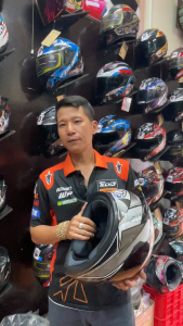 Mũ Bảo Hiểm Fullface ROYAL M138B 1 Kính Chính Hãng Lên Tem Shoei Bạc