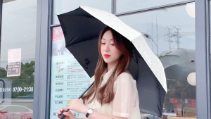 ʕ•ﻌ•ʔร่มพับ กันแดด กันฝน  ลายหมี น่ารักʕ•ﻌ•ʔ