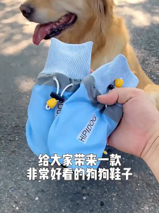【sought-after】 Whisker Large Dog Shoes Big Dog Shoes Golden Retriever Foot Cover Labrador Large Dog Side Shepherd Shoe Cover Anti-Dirt Warm Shoes