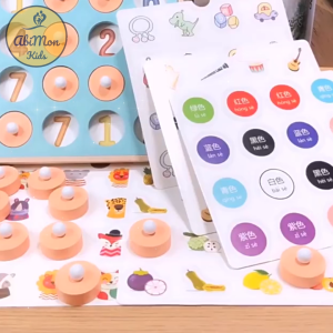 Trò Chơi Lật Hình Gỗ Tìm Cặp Giống Nhau || 12 chủ đề bảng to || giúp nâng cao khả năng ghi nhớ rất tốt cho Bé từ 3 tuổi