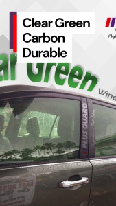 Clear Green Car tint film Clarity night clear vision UV protect heat reject window film PLUS GUARD™