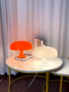Xpmarket Orange Mushroom Desk Lamps 5V 12W USB Night Lamp Desk Retro Creative LED Atmosphere Lamp