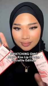 OMG OH MY GLAM Matte Kiss Lip Cream Lip glassy 3.5gr in grabstock