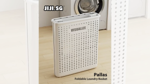 (JIJI SG) Pallas Foldable Laundry Basket - Storage / Laundry / Bathroom /Multipurpose