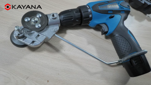 แบบสองหัว กรรไกรตัดแผ่นเหล็กไฟฟ้า มืออาชีพ ประหยัดพลังงาน ตัดอย่างรวดเร็ว โลหะเหล็กแผ่นดี