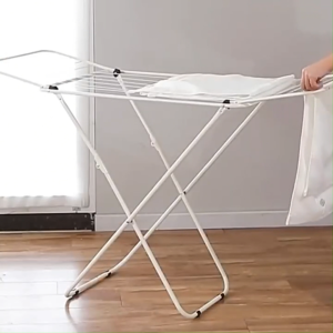Drying Rack Balcony Folding Drying Rack Indoor and Outdoor Installation-free Drying Quilt Storage Hanger Floor Drying Rack