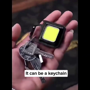 Outdoor Mini COB LED Torchlight Keychain Portable Night Emergency Camping Hiking Light Waterproof Multifunctional Lamp