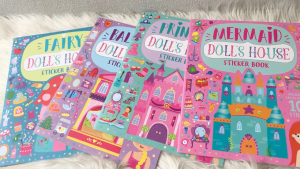 Princess / Fairy / Ballerina / Mermaid Dolls House Sticker Book (Decorate The Palace With Over 100 Stickers!)