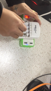 PALO Charger Baterai 4 Slot AA AAA 1.2V & Battery Kotak 9V NI-MH NI-CD