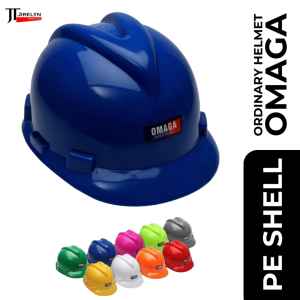 Ordinary Hard Hat Helmet | High Density PE Shell Soft PP Head Hoop Ratchet Adjustment Impact Protection