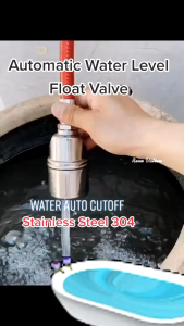 Stainless Steel 304 Automatic Water Level Control Float Valve Mount Inside 1/2 Pelampung Air Automatik