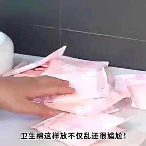 【HOT SALE】 กล่องเก็บผ้าอนามัยอันเงียบสงบ/กล่องเก็บทิชชู่ติดผนังใหม่/กล่องจัดระเบียบอเนกประสงค์