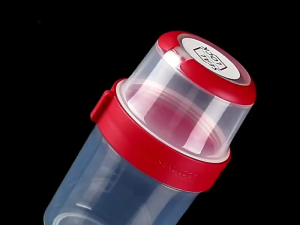 kokepope On the Go Cup Overnight Oats Double Layer Container Jar for Yogurt Cereal Snacks