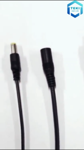 Dây Nguồn DC Đầu Jack Đực/Cái 5.5x2.1mm Dài 30cm Lõi Đồng Đầu Dây Phủ Thiếc Loại Dây 22AWG 0.32mm2 TEKI