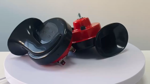 12V single and double tone modified honking car snail horn Motorcycle vehicle electric vehicle modified snail horn + controller set
