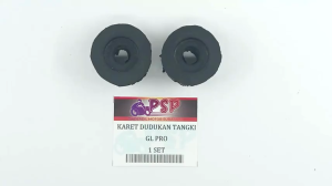 KARET DUDUKAN TANGKI GL PRO - GANJAL / GANJEL TANGKI SAMPING GL PRO / MAX / NEOTECH / MEGA PRO / TIGER (Harga per set isi 2)