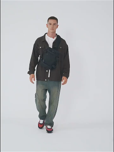 Chest Bag Men Nylon Multi Function Beg Lelaki High Capacity Crossbody Bag Men Beg Sandang Lelaki Men Bag (CH-029)