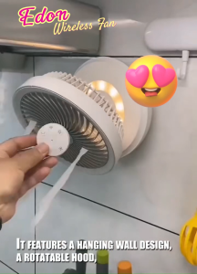 Edon Fan 4000mh /w Remote Control n Rotate