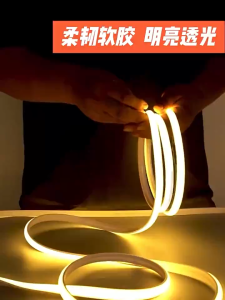 Led Neon Light Strip Waterproof With EU plug AC220VLED Strip Lights Flexible Neon Lights Home Room Bedroom Decor