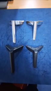 (5/6") Sofa Metal Leg Black Metal Leg Furniture DIY (JE-318)