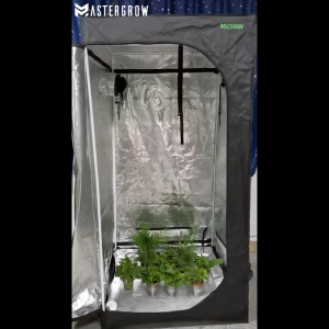 Lều Trồng Cây D80xR80xC160cm Nhà Trồng Nấm Khung Thép Vải 600D Phản Quang | Grow tent