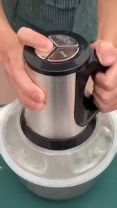 SIMMO Meat Grinder Blender Mincer 2L/3L/5L 500W Stainless 4 Cutting Blades 304 Stainless Multifunctional Electric mixer grinder Food Processor