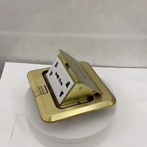 【💡10 Years Warranty💡】TEP Waterproof Floor Socket Power Floor Outlet Universal Ground Outlet Full Copper Panel 250V