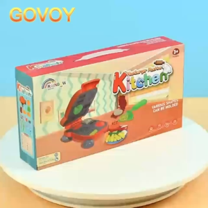 GD Colorful Plasticine Making Toys Creative DIY Handmade Mold Tool  Machine Kids Play House Toys Colored Clay Gift