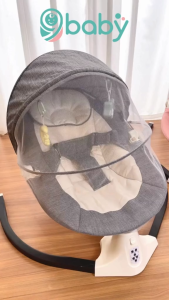Nôi điện tự động cho bé có điều khiển từ xa 9BABY - Hàng chính hãng - Bảo hành 12 tháng