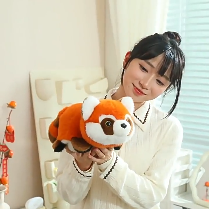 Gấu bông Gấu trúc đỏ biến hình gấu trúc siêu cute  - Gấu bông Panda - Thú nhồi bông nhập khẩu - Gấu bông giá rẻ